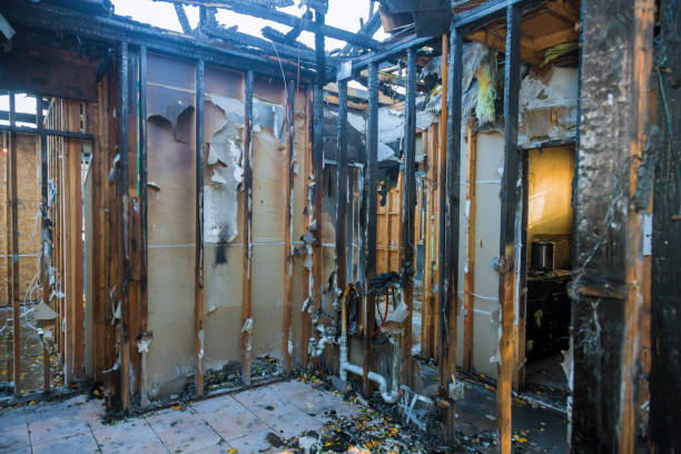 Professional Fire Damage Removal technician working in Bayou Country Club, LA